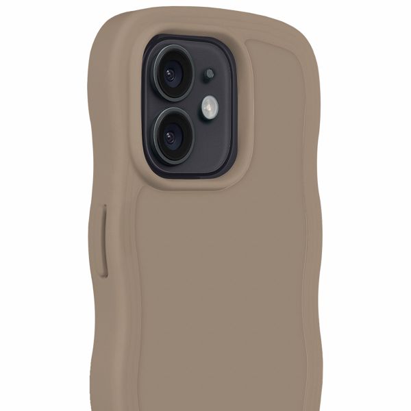 Holdit Coque Wavy Apple iPhone 12 (Pro) - Mocha Brown