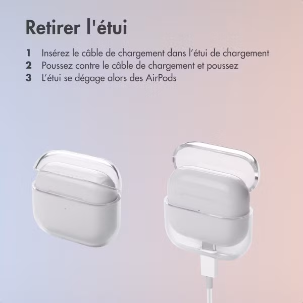 imoshion Coque rigide Clear Apple AirPods 3