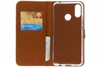 Coque silicone à rabat luxe Huawei P Smart Plus