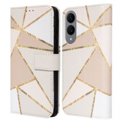 imoshion Étui de télephone portefeuille Design Samsung Galaxy S25 Edge - Beige Graphic