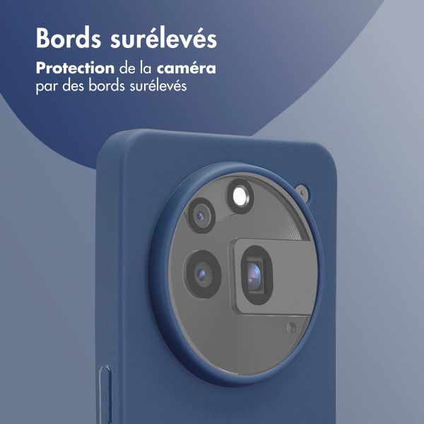 imoshion Coque Couleur Nothing Phone (3a) Pro - Bleu foncé