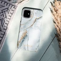 Selencia Coque Maya Fashion iPhone 12 (Pro) - Marble Stone