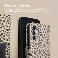 imoshion Étui de télephone portefeuille Design Samsung Galaxy A14 (5G/4G) - Black And White Dots