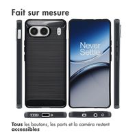 imoshion Coque Brushed OnePlus Nord 4 - Noir