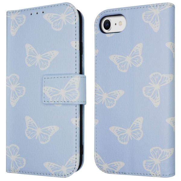 imoshion ﻿Étui de téléphone portefeuille Design iPhone SE (2022 / 2020) / 8 / 7 / 6(s) - Butterfly