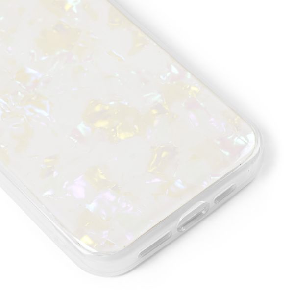 iDeal of Sweden Coque Pearlized Apple iPhone 14 Pro Max - Blanc