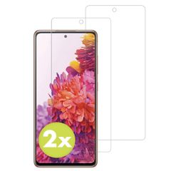 Accezz Protection d'écran en verre trempé 2-pack Samsung Galaxy S20 FE