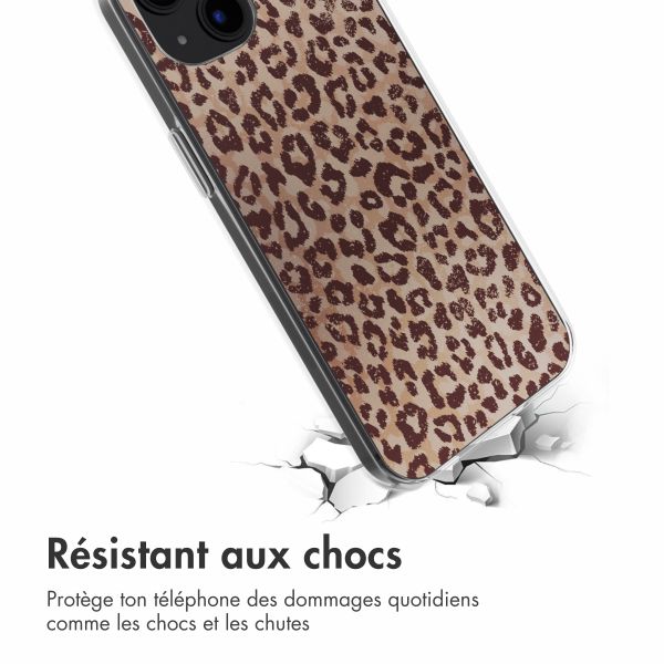 imoshion Coque design pour iPhone 13 - Leopard Mood