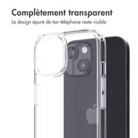 imoshion ﻿Coque Stand iPhone 15 - Transparent