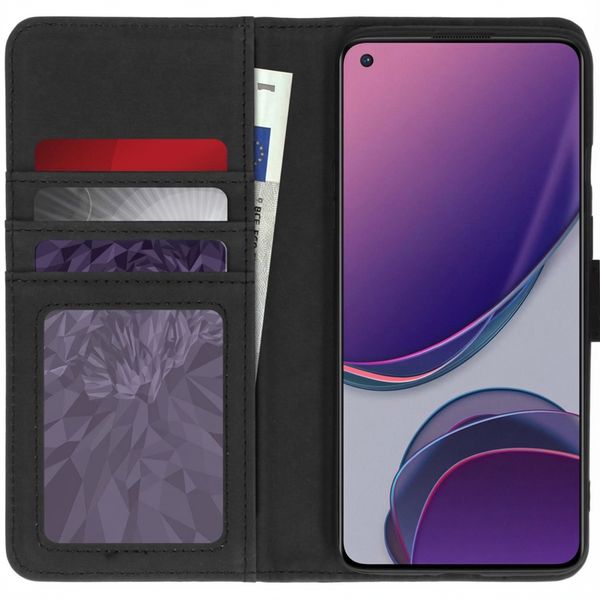 imoshion Étui de télephone portefeuille de luxe OnePlus 8T - Noir