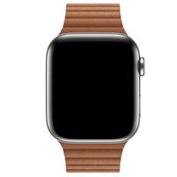 Apple ﻿Leather Loop M Apple Watch Series 1-10 / SE / Ultra (2) - 42/44/45/46/49 mm - Saddle Brown