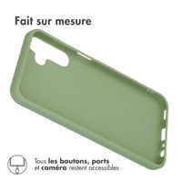 imoshion Coque Couleur Samsung Galaxy A15 (5G/4G) - Olive Green