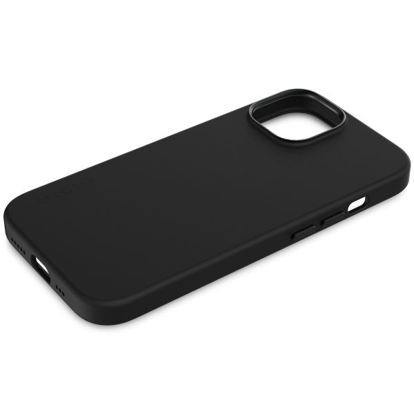 Decoded Coque en silicone MagSafe iPhone 15 - Noir