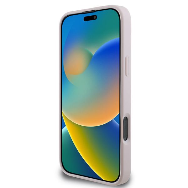 Guess Coque 4G Metal Logo Backcover Apple iPhone 16 Pro Max - Rose