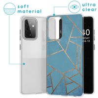 imoshion Coque Design Samsung Galaxy A72 - Blue Graphic