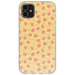 imoshion Coque design pour iPhone 11 - Sunny Yellow Petite Flowers