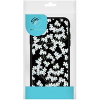 imoshion Coque Design iPhone 11 - Fleur - Blanc / Noir