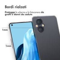 Accezz Coque Clear Oppo Reno8 Lite - Transparent