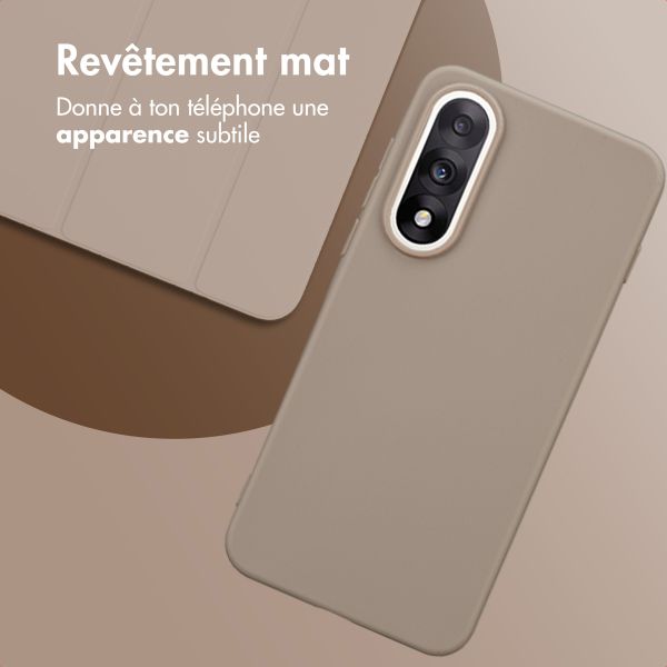 imoshion Coque Couleur OnePlus Nord 5 - Marron