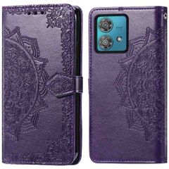 imoshion Etui de télephone Mandala Motorola Edge 40 Neo - Violet