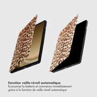 Selencia Coque tablette Vivid Samsung Galaxy Tab A9 Plus - Wild Leo