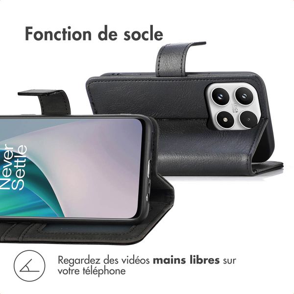imoshion Étui de télephone portefeuille Xiaomi 17 - Noir