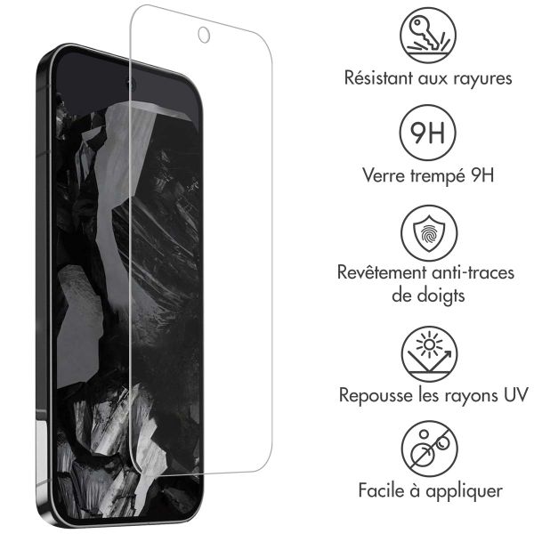 Accezz Protection d'écran en verre trempé Privacy Google Pixel 9 Pro XL / 10 Pro XL