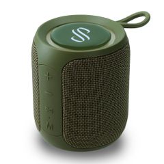 Selencia AquaPlay Enceinte Bluetooth - Enceinte sans fil - Étanche - Army Green