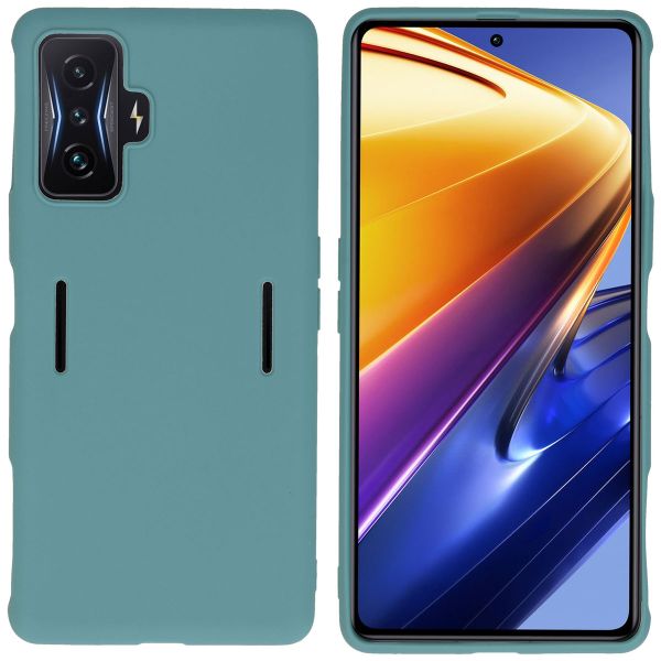 imoshion Coque Couleur Xiaomi Poco F4 GT 5G - Vert foncé