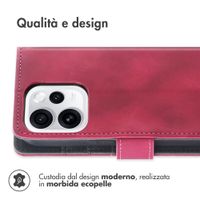 imoshion Etui de télephone portefeuille avec cordon Oppo Reno15 F (5G) - Rouge
