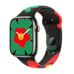 Apple Bracelet Sport Apple Watch | 44/45/46/49 mm - Taille S/M - Unity Bloom
