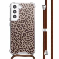 imoshion Coque Design avec cordon Samsung Galaxy S21 FE - Leopard Mood
