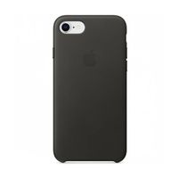 Apple Coque en cuir Apple iPhone SE (2022 / 2020) / 8 / 7 - Charcoal Grey
