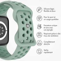 imoshion Bracelet sport⁺ Apple Watch Series 1 á 11 / SE / Ultra (44/45/46/49 mm) - Taille M/L - Sage