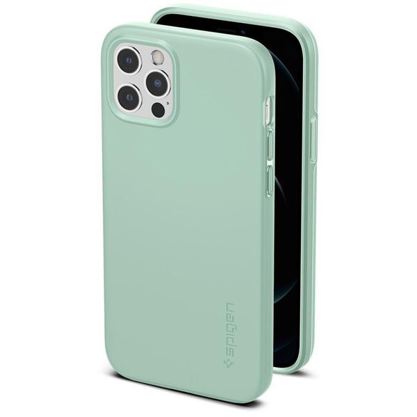 Spigen Coque Thin Fit Air iPhone 12 (Pro) - Mint