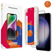 Accezz Protecteur d'écran intégral triple résistance avec applicateur Samsung Galaxy S22 / S23