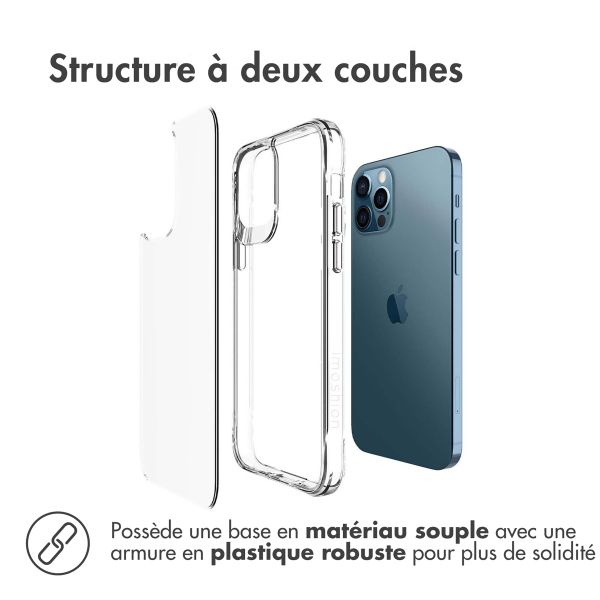 imoshion Coque Rugged Air Apple iPhone 12 (Pro) - Transparent