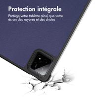 imoshion Coque tablette Trifold Xiaomi Pad 7 / 7 Pro - Bleu foncé