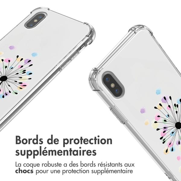 imoshion Coque Design avec cordon Apple iPhone X / Xs - Sandstone Dandelion
