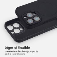 imoshion Coque Couleur avec MagSafe iPhone 16 Pro Max - Noir