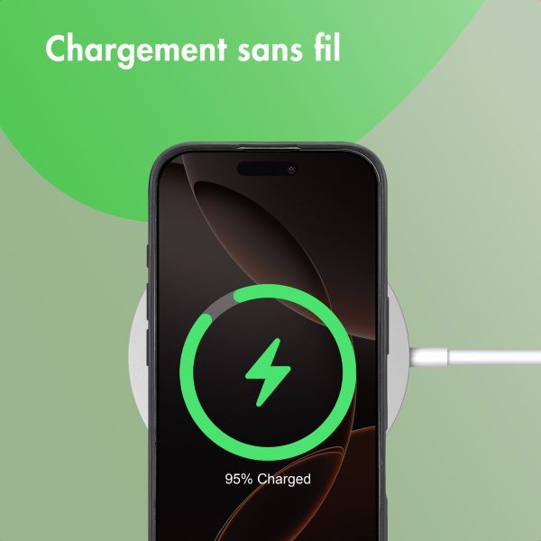 imoshion Coque Couleur Apple iPhone 16 Pro - Noir