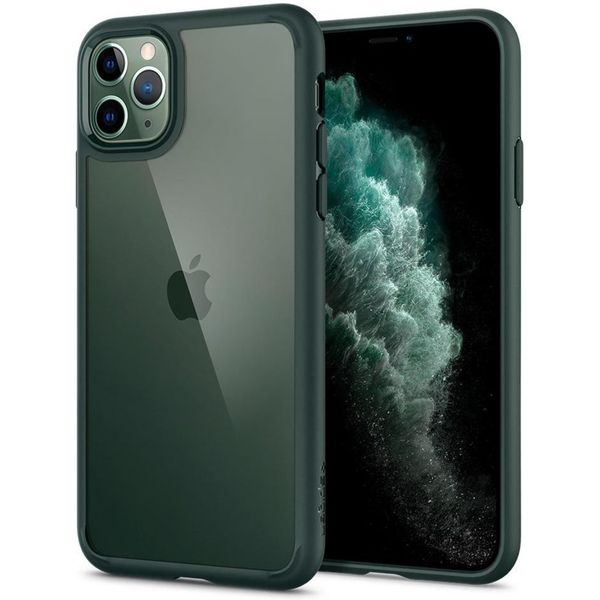 Spigen Coque Ultra Hybrid iPhone 11Pro - Vert