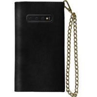 iDeal of Sweden Mayfair Clutch Velvet Samsung Galaxy S10 - Noir