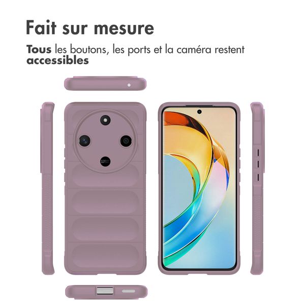 imoshion Coque arrière EasyGrip Honor Magic 6 Lite - Violet