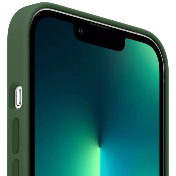 Apple Coque en silicone MagSafe Apple iPhone 13 Pro Max - Clover