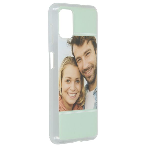 Concevez votre propre coque en gel Motorola Moto G9 Plus - Transparent