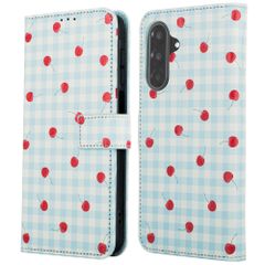 imoshion Étui de télephone portefeuille Design Samsung Galaxy A17 (5G) / (4G) - Cherry Check