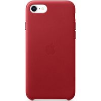 Apple Coque Leather Apple iPhone SE (2022 / 2020) - Red