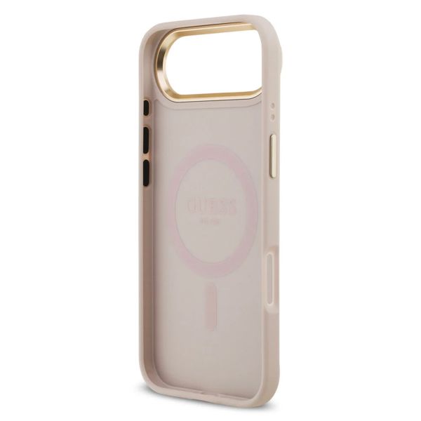 Guess Coque MagSafe Classic avec logo 4G Apple iPhone Air - Rose