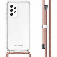 imoshion Coque avec dragonne Samsung Galaxy A33 - Rose Doré